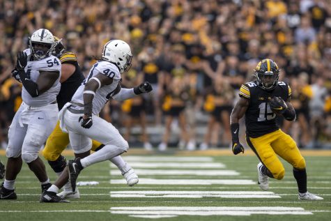 The Daily Iowan  Jack Campbell, Iowa's unconventionally tall