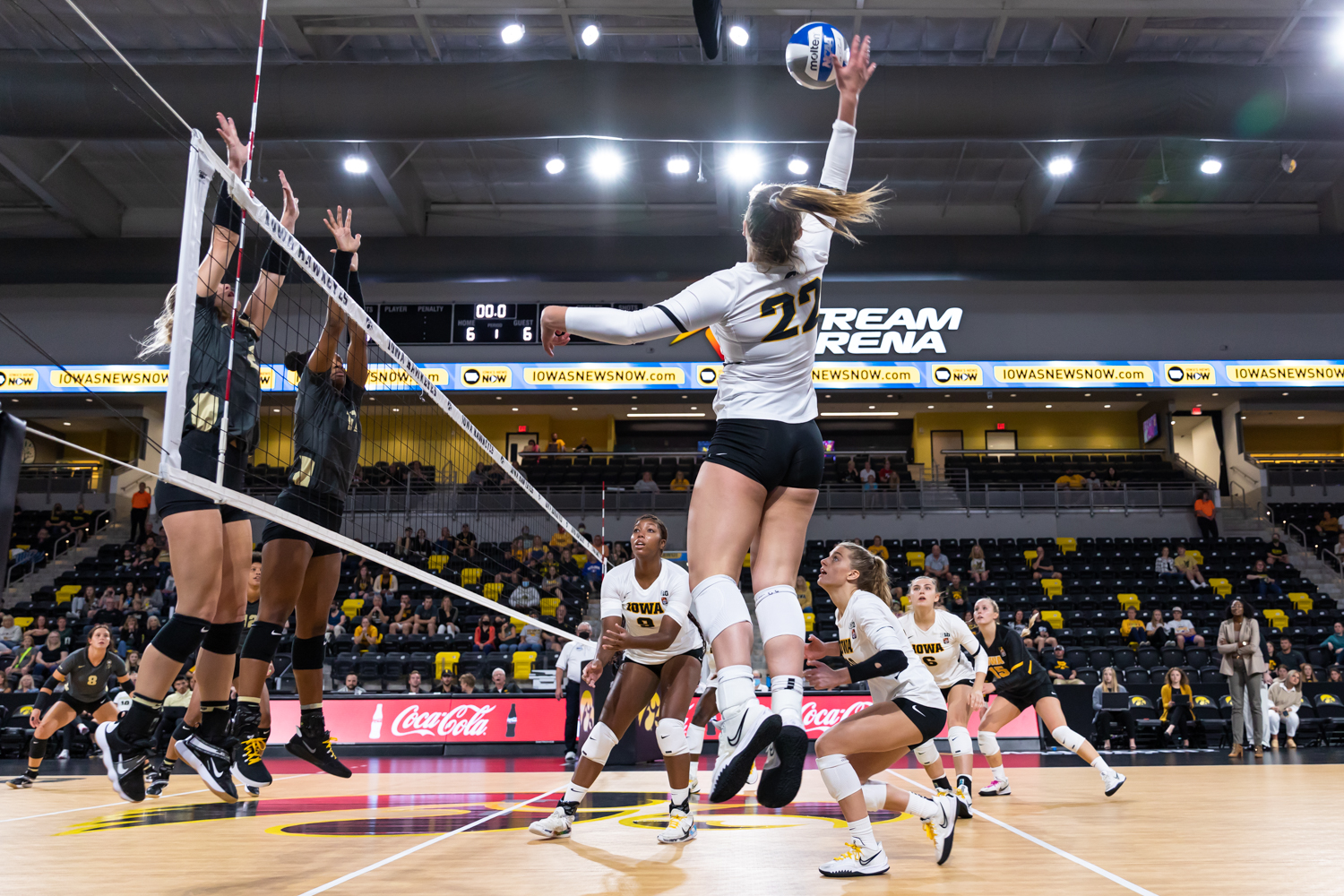 Iowa Volleyball Swept By No. 9 Nebraska - The Daily Iowan