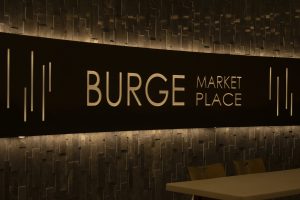 Burge Market Place is seen on Monday Oct. 11, 2021. (Raquele Decker/The Daily Iowan)