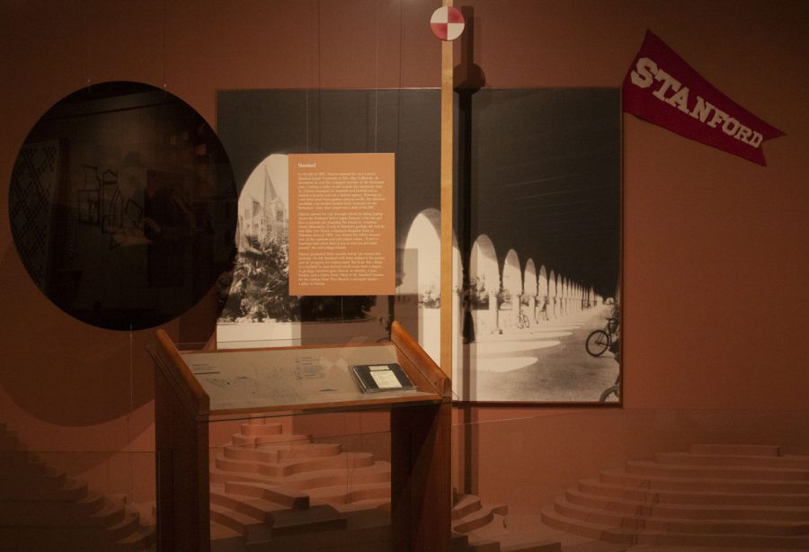 The Years of Adventure 1874-1914 exhibit at the Herbert Hoover Presidential Library and Museum on Oct. 29, 2021. This gallery focuses on Herbert Hoover’s college career. (Dimia Burrell/The Daily Iowan)