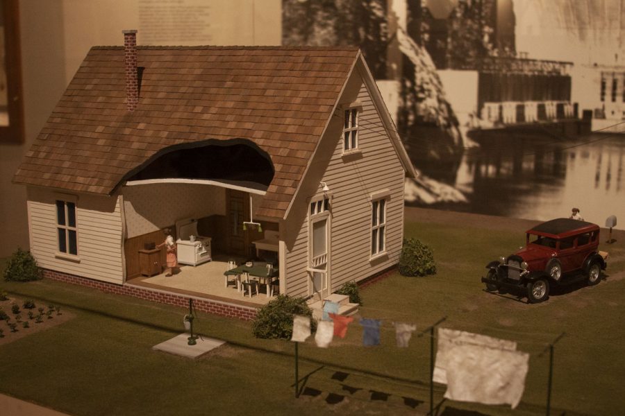 The Years of Enterprise 1921-1928 exhibit at the Herbert Hoover Presidential Library and Museum on Oct. 29, 2021. (Dimia Burrell/The Daily Iowan)