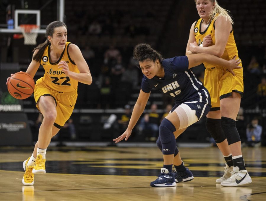 Photos: No. 9 Iowa womens basketball vs. New Hampshire