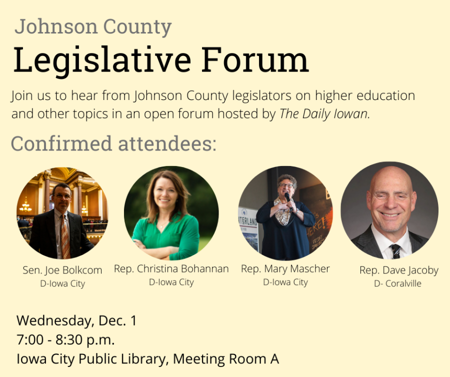 Daily+Iowan+to+host+forum+ahead+of+legislative+session