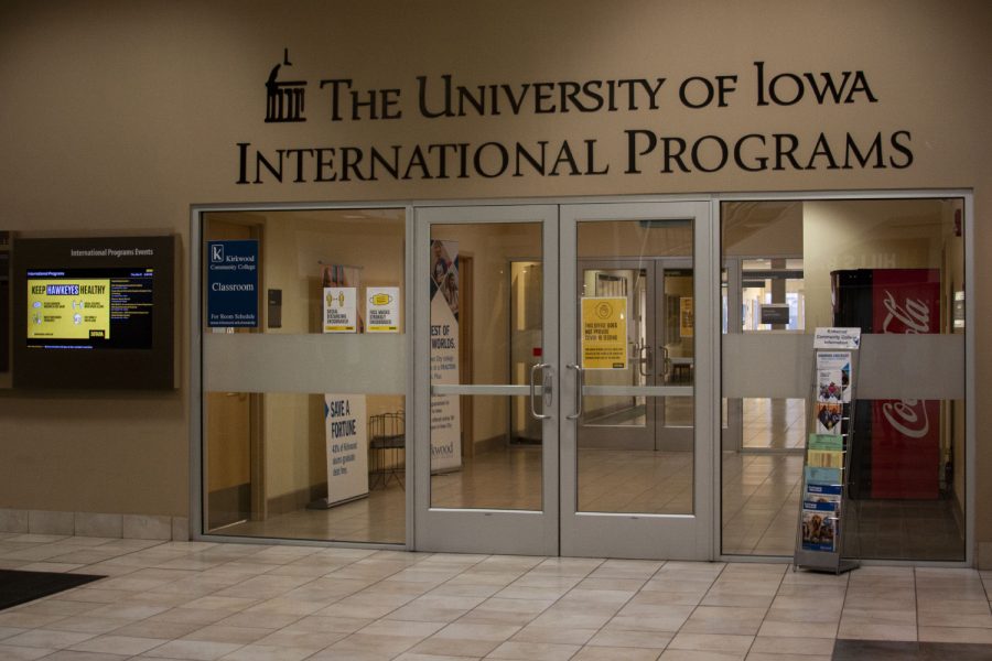 The International Programs office located in the University Capitol Centre in Iowa City on Thursday, Nov. 11, 2021. International Programs is opening the University of Iowa Passport Office within the same space.