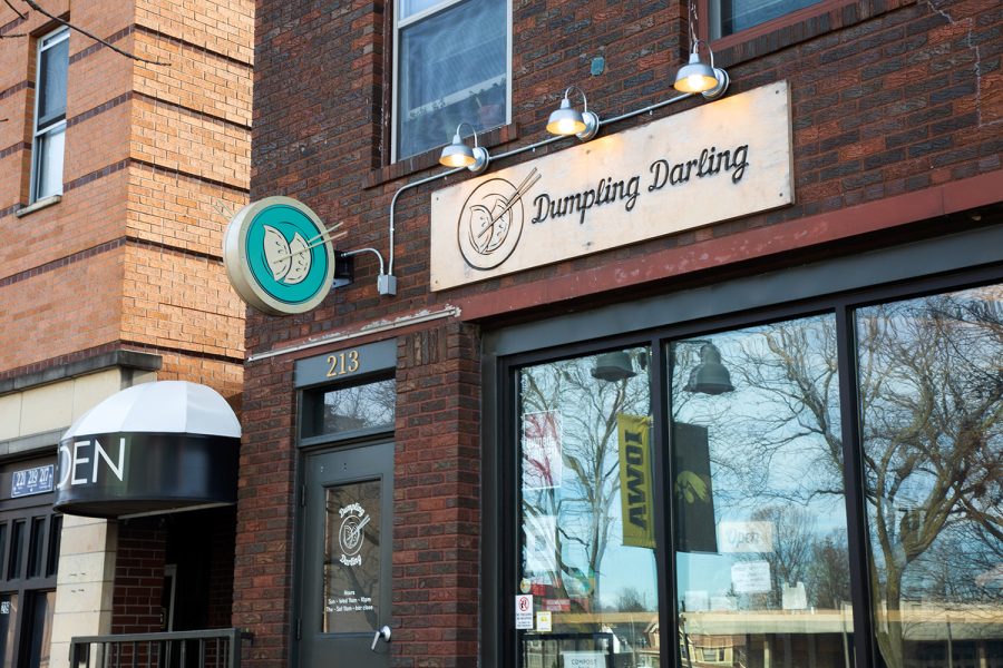 Dumpling+Darling%2C+a+restaurant+in+downtown+Iowa+City%2C+is+seen+on+Monday%2C+Dec.+13%2C+2021.+Dumpling+Darling+will+be+closing+Sunday%2C+Dec.+19%2C+2021.