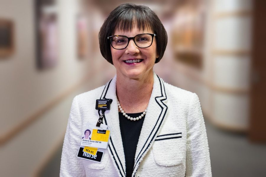 The University of Iowa Hospitals and Clinics named Kimberly Hunter as Interim CEO of UIHC on Thursday. Suresh Gunasekaran, the hospital’s current CEO, will depart at the end of February. 