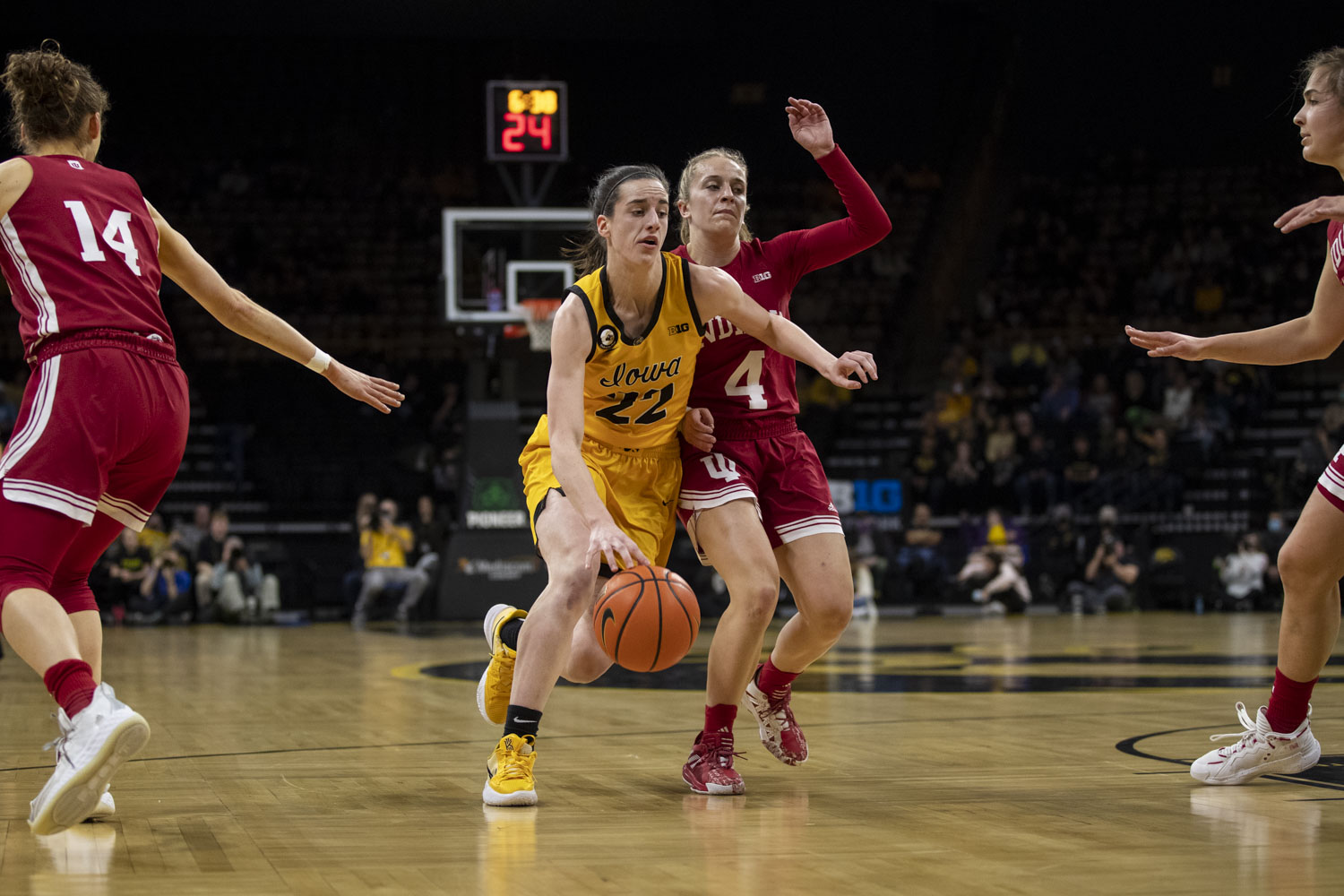 Iowa Women’s Basketball Clinches Big Ten Tournament Double-bye With ...