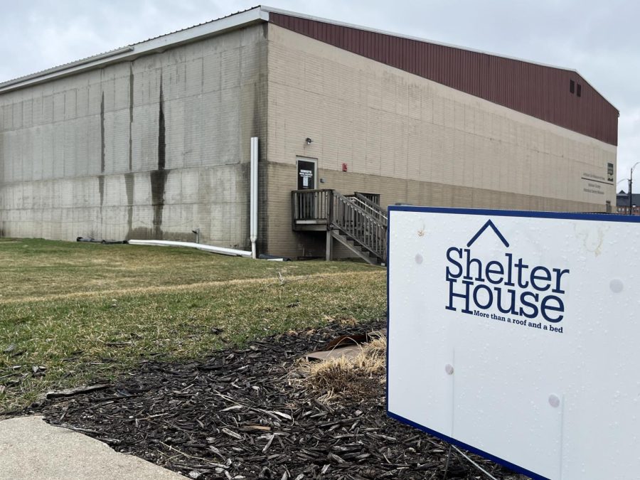The Shelter House is seen in Coralville on Thursday, March 24, 2022