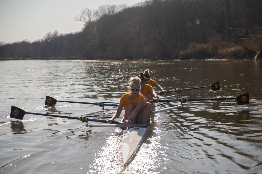 A+4-woman+row+squad+rows+on+the+Iowa+River+during+an+Iowa+rowing+practice+on+Monday%2C+April+11%2C+2022.+The+rowing+team+competes+in+the+Big+Ten+Invitational+in+Sarasota%2C+Florida%2C+on+Friday+and+Saturday.