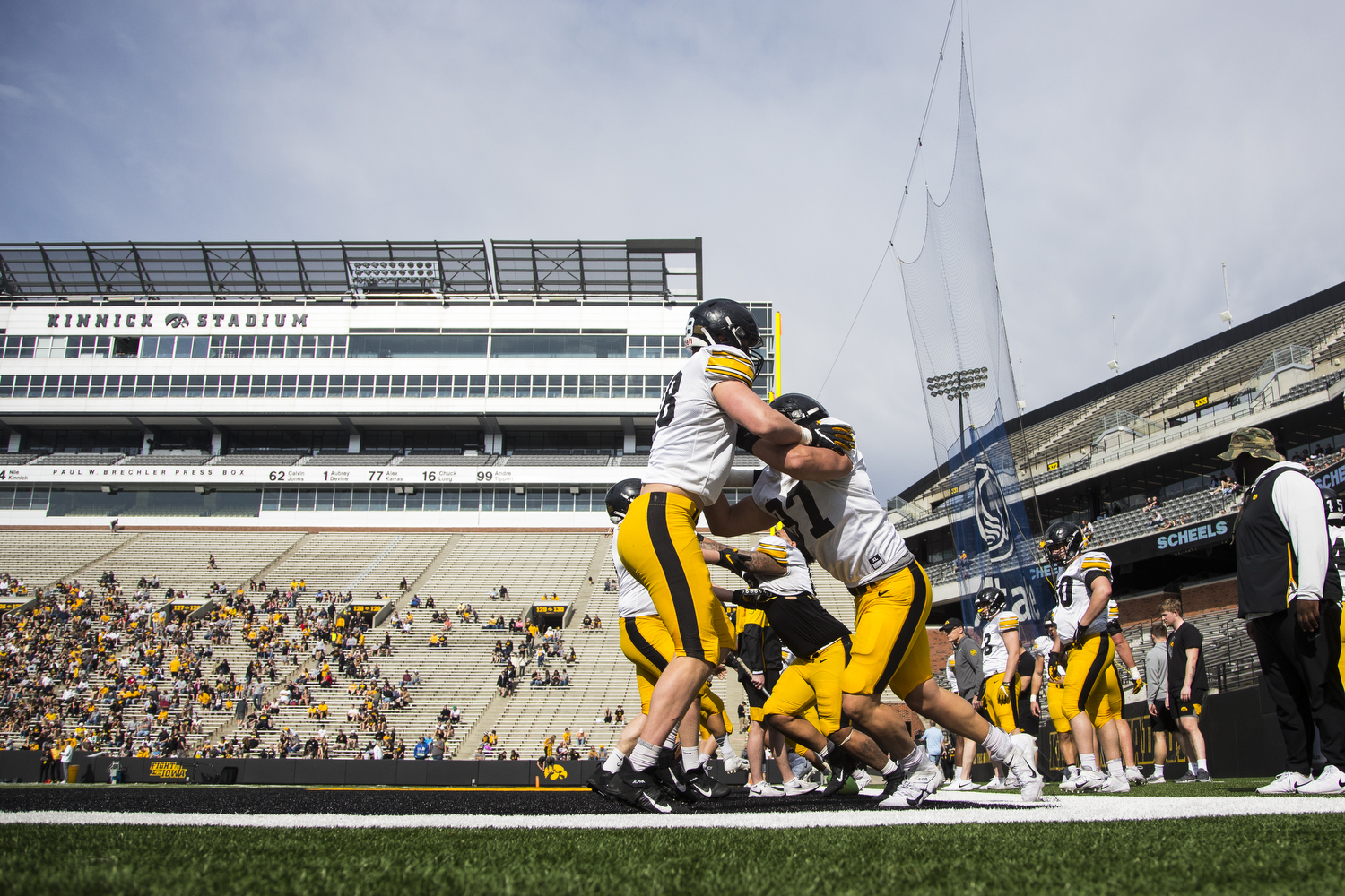 Photos: Iowa Spring Football Practice - The Daily Iowan