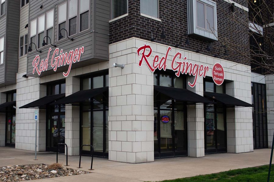 Red Ginger is seen in Iowa City on Saturday, April 30, 2022.