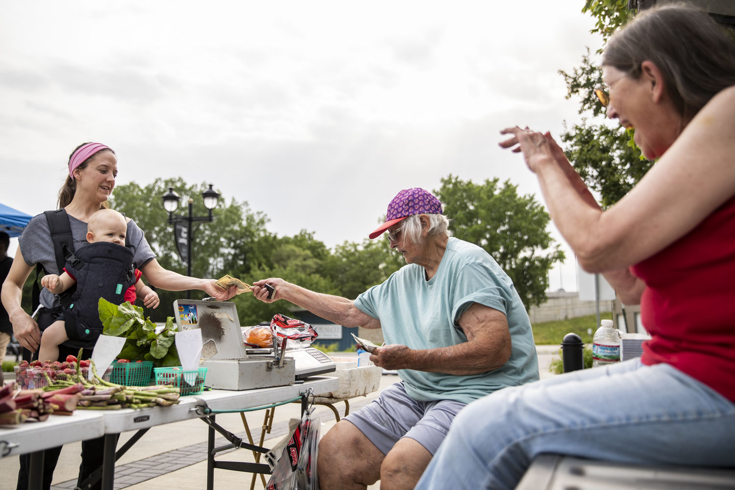 Photos Rebuilding the Coralville Farmers Market The Daily Iowan