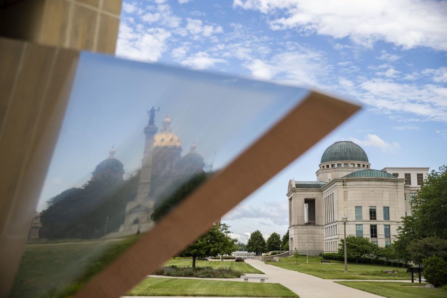 The outside of Iowa’s Supreme Court and the Iowa Judicial Branch Building is seen on Friday, June 24, 2022.