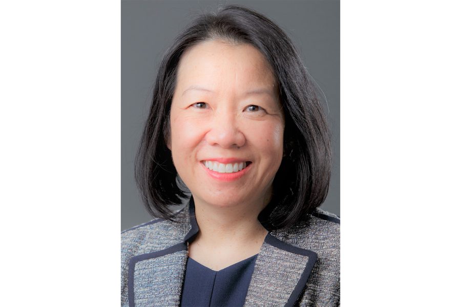 Sandra Wong was announced as the first candidate for the positions of vice president of medical affairs and dean of the Carver College of Medicine on Sunday.
