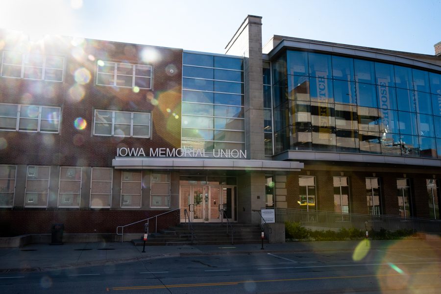 The Iowa Memorial Union is seen at the University of Iowa on Sunday, Aug. 28, 2022.