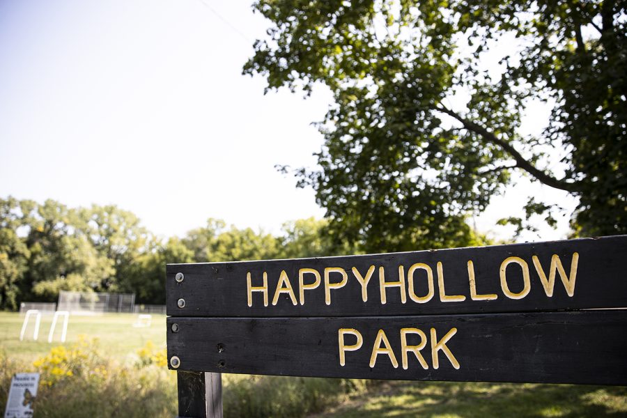 Happy Hollow Park is seen in Iowa City on Wednesday, Sept. 14, 2022.