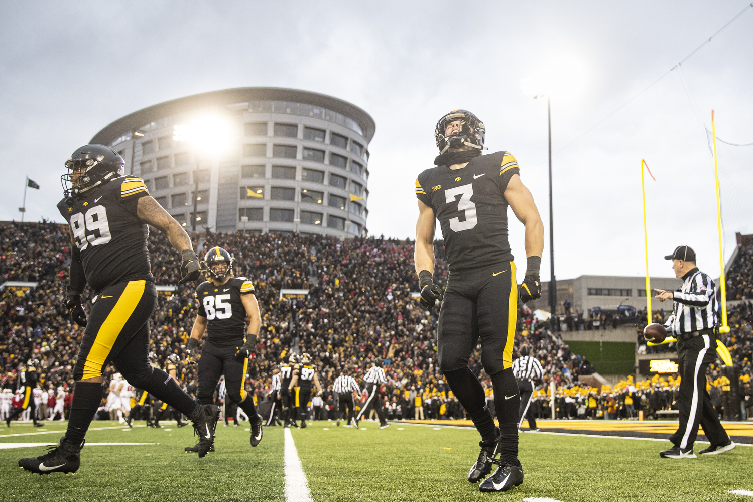 University of Iowa football players earn Big Ten recognition after