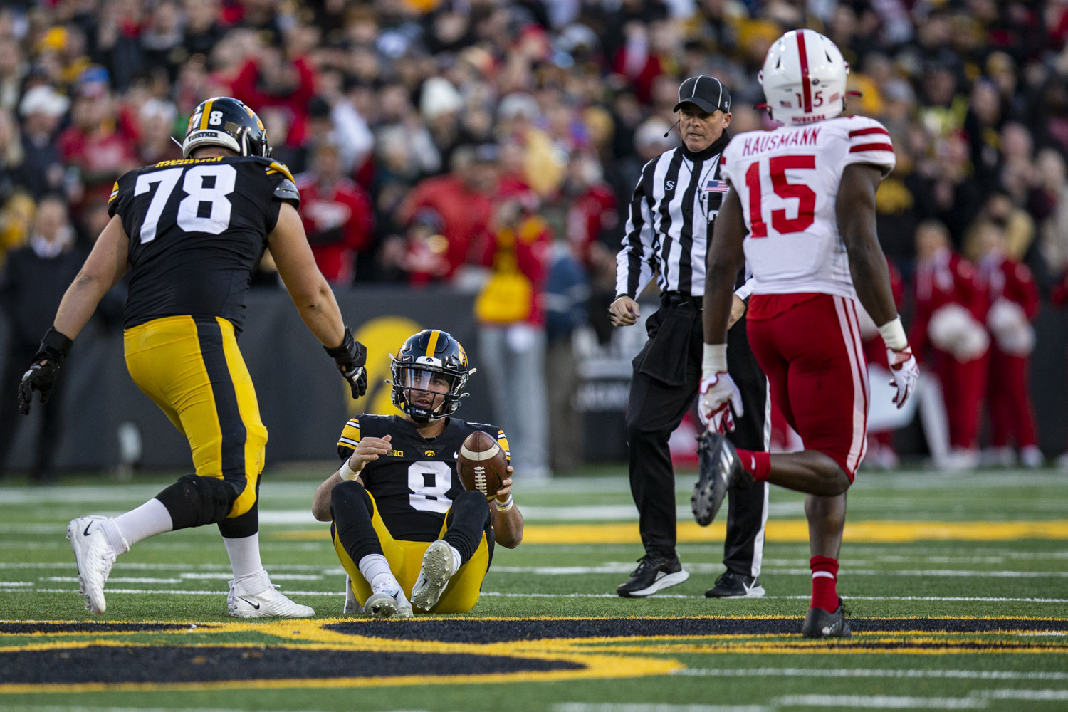 Catastrophic Iowa loss appears to be Nebraska football gain in West race