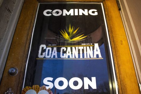 Coa  Cantina is seen on Clinton St. in Iowa City on Tuesday, Nov. 15, 2022. 