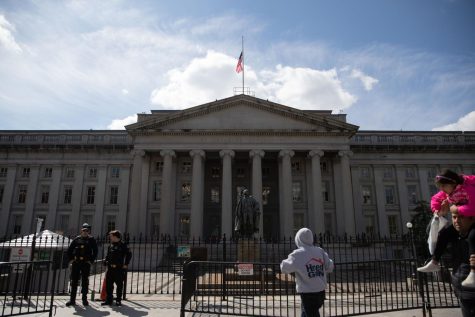 U.S. Department of Treasury is seen in Washington D.C. on  Tuesday, March 28, 2023.    