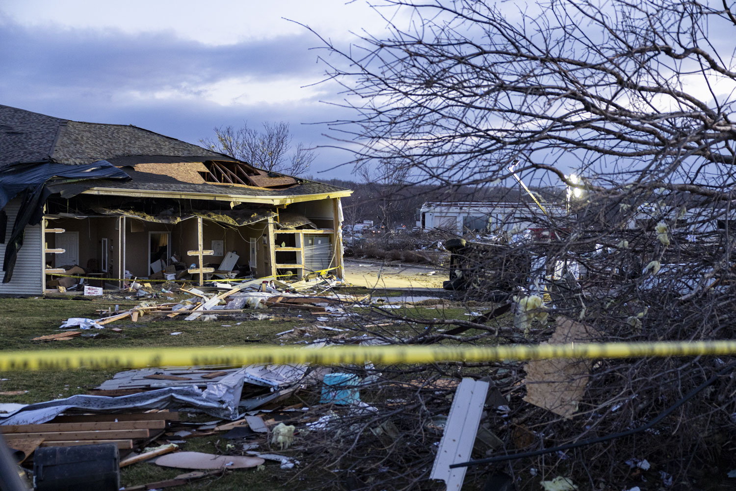 Photos Coralville tornado debris The Daily Iowan