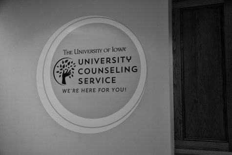 University of Iowa Counseling Services is seen at the Old Capitol Mall on Wednesday Feb. 22, 2023.