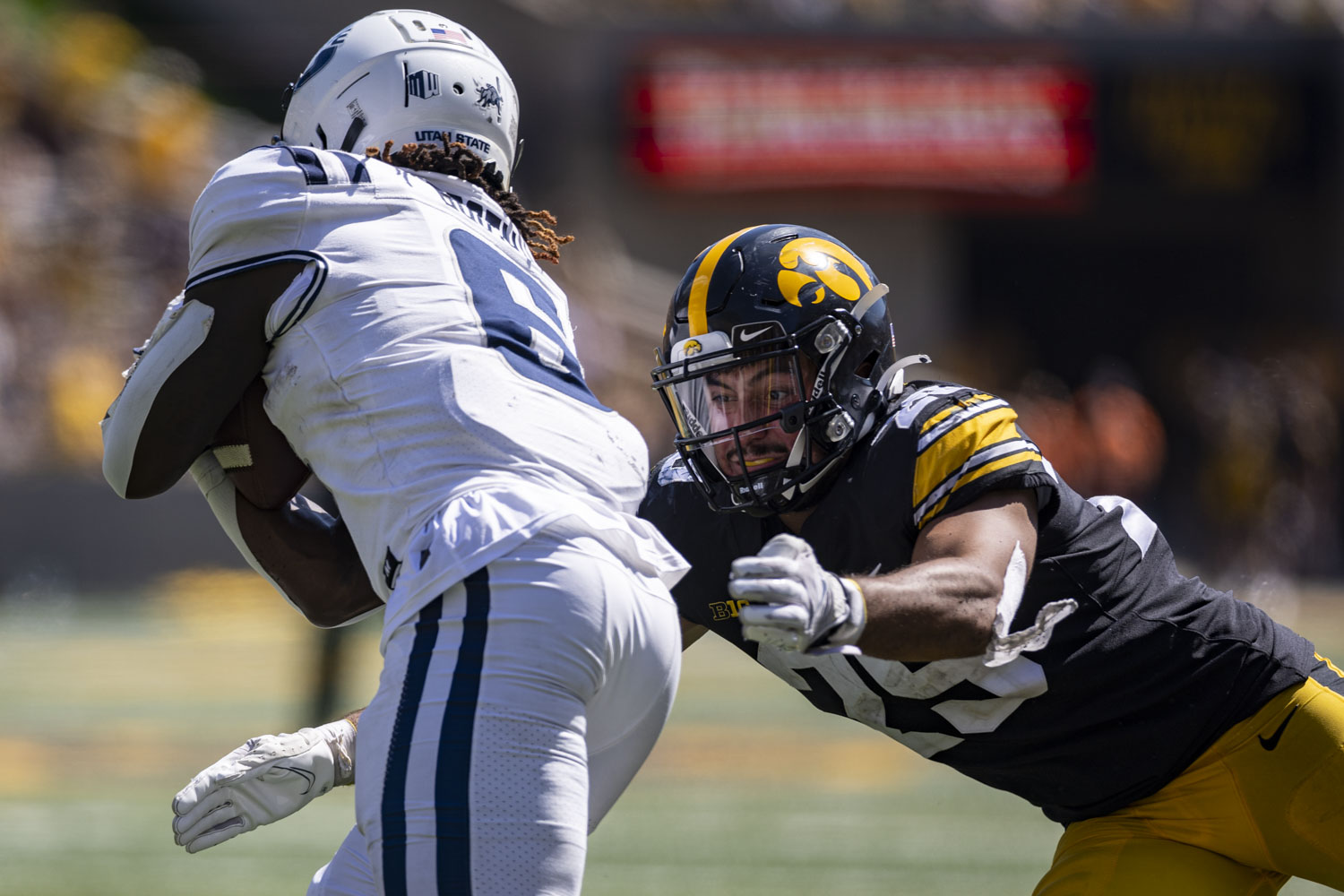 Iowa defensive back Sebastian Castro trusts the process and is playing ...