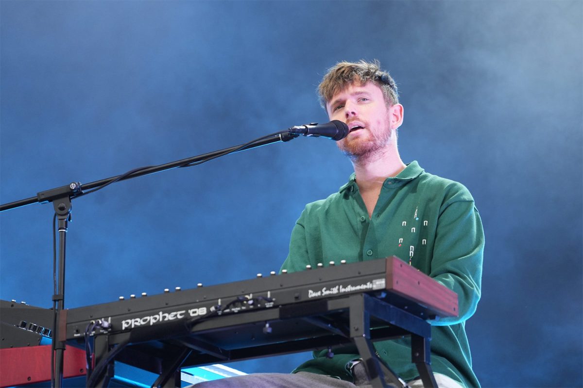 James Blake performs at Austin City Limits Music Festival in Austin, TX on October 7, 2022. 