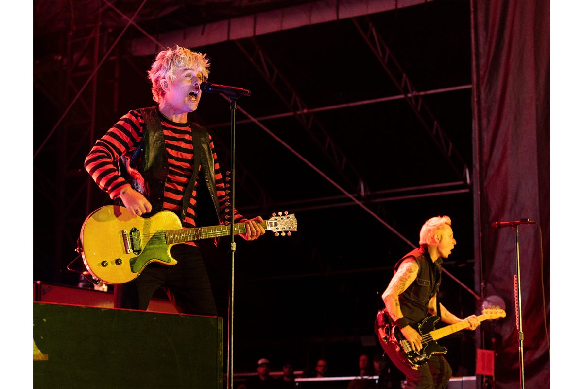 Green Day performs at the Harley-Davidson Homecoming Festival celebrating the companys 120th anniversary on Friday July 14, 2023 at Veterans Park in Milwaukee, Wis.