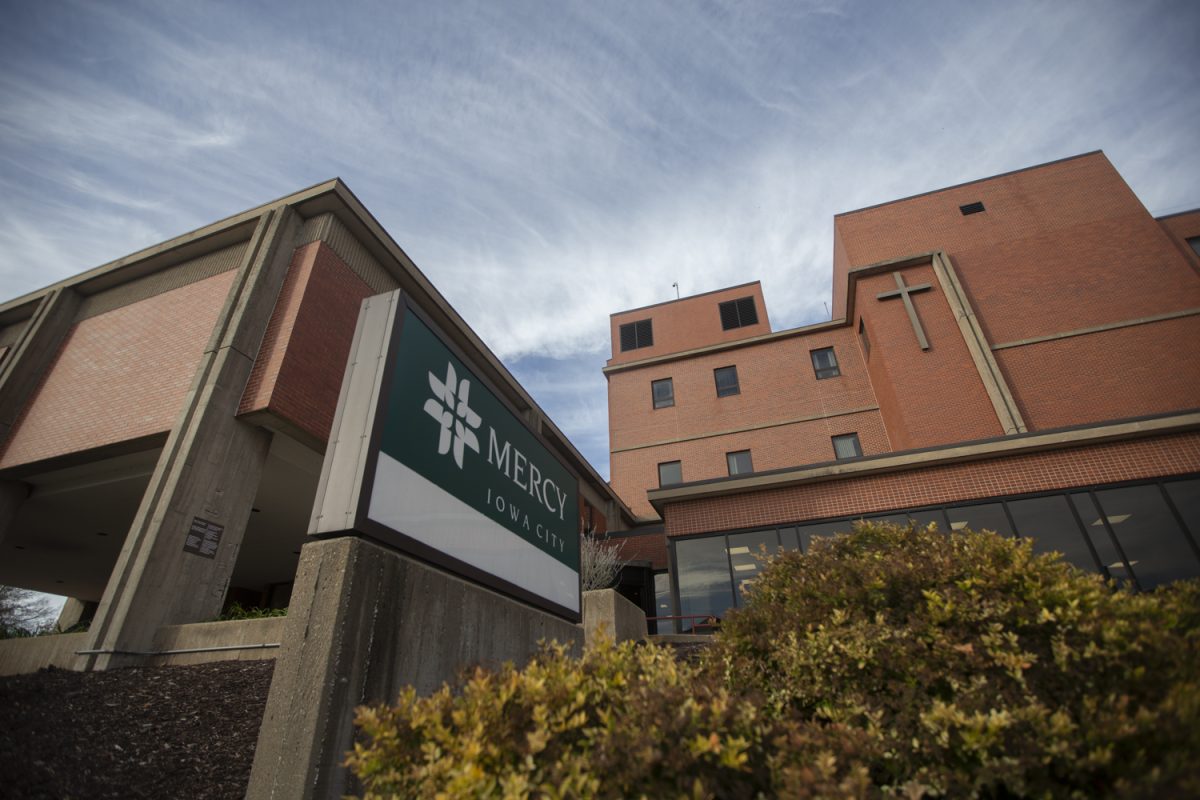 Mercy Hospital Iowa City is seen on Monday, Nov. 6, 2023. 