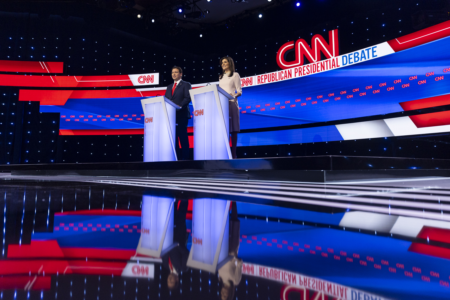 Photos Fifth Republican Presidential Primary Debate at Drake