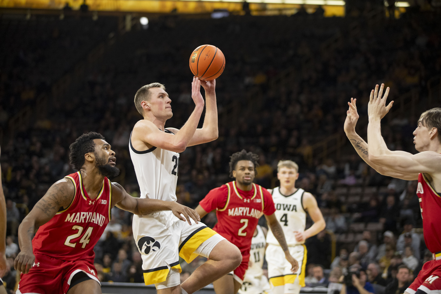 Iowa Men's Basketball Notebook | Hawkeyes React To Sold-out Crowd ...