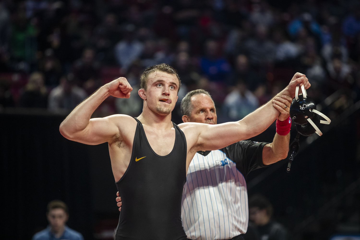 Iowa men's wrestler Zach Glazier advances to Big Ten title match - The ...