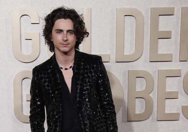 Jan 7, 2024; Beverly Hills, CA, USA; Timothee Chalamet at the 81st Annual Golden Globe Awards at the Beverly Hilton Hotel in Beverly Hills, Calif.. Mandatory Credit: Dan MacMedan-USA TODAY