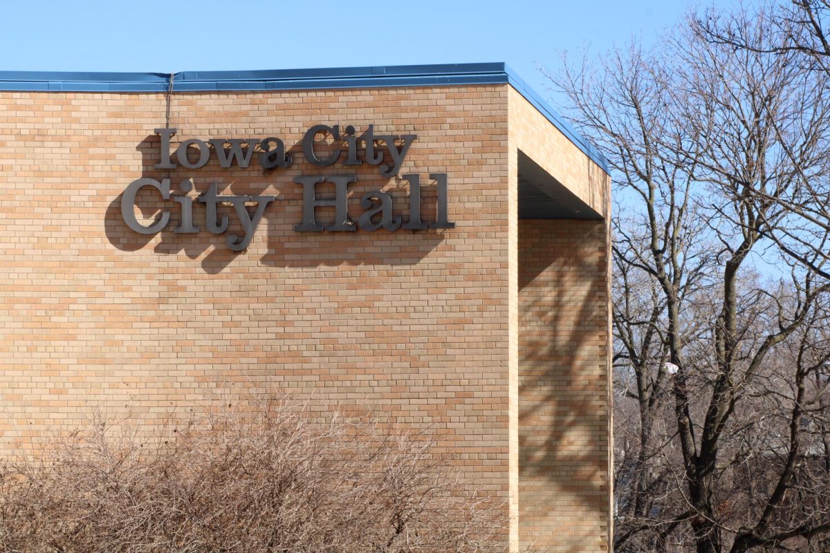 The Iowa City City Hall building is seen on Wednesday, March 2nd, 2023. The Iowa City Finance Department has received national recognition for its annual budget for 13 consecutive years,