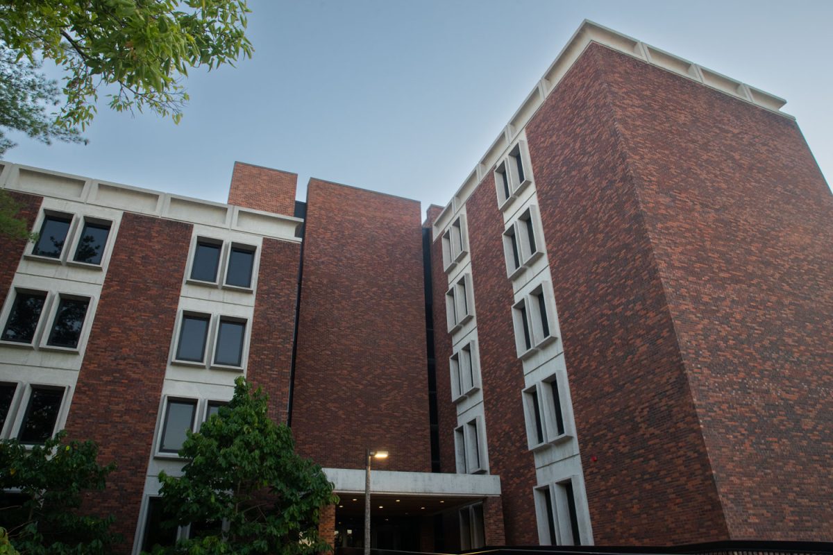 The University of Iowa's English-Philosophy Building is seen on Sept. 29, 2024.