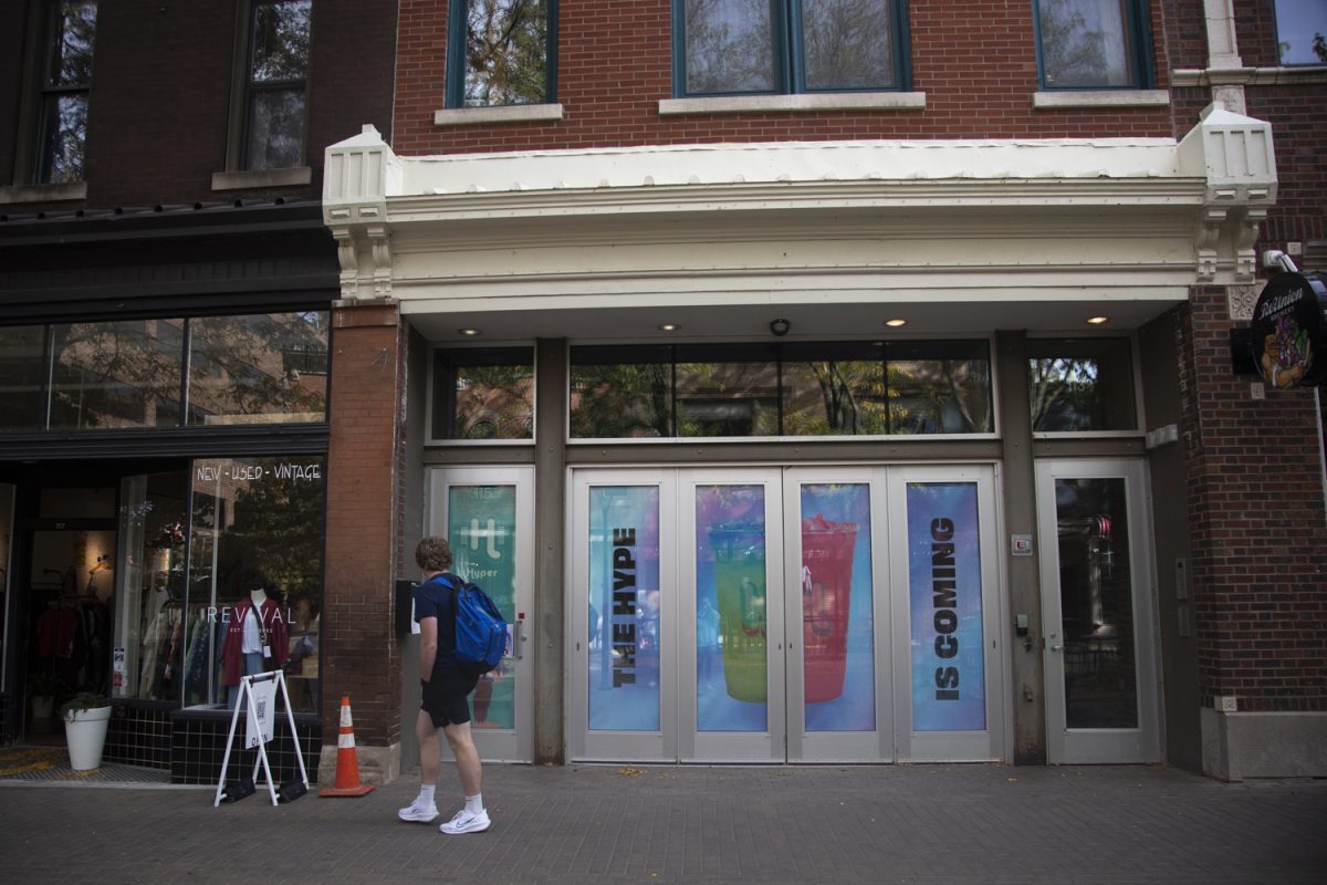 Hyper Energy Bar as seen in Iowa City on Oct. 1, 2024. The Iowa City Hyper Energy Bar will be the first outside of the Des Moines metro area.