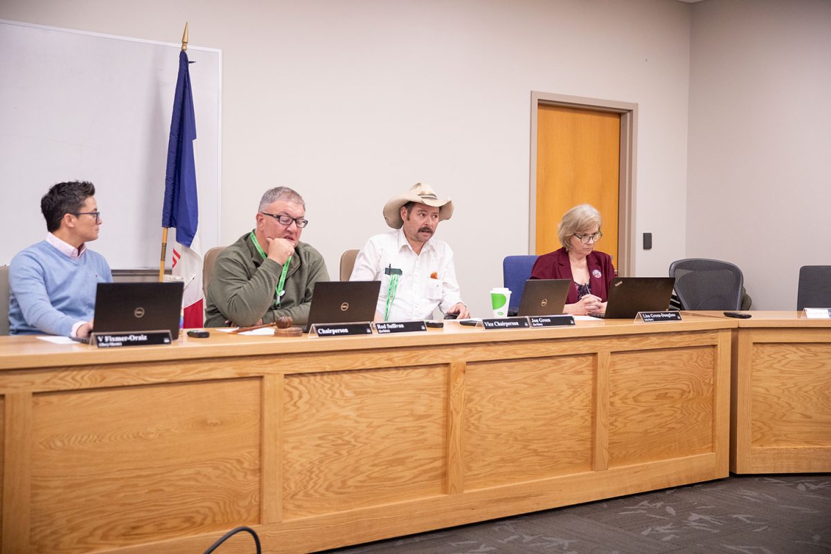 Vice Chairperson Jon Green speaks during a Johnson County Board of Supervisors meeting at the Johnson County Public Health building on Wednesday, Oct. 16, 2024. The Johnson County Board of Supervisors meets every Wednesday at 9:00 a.m.