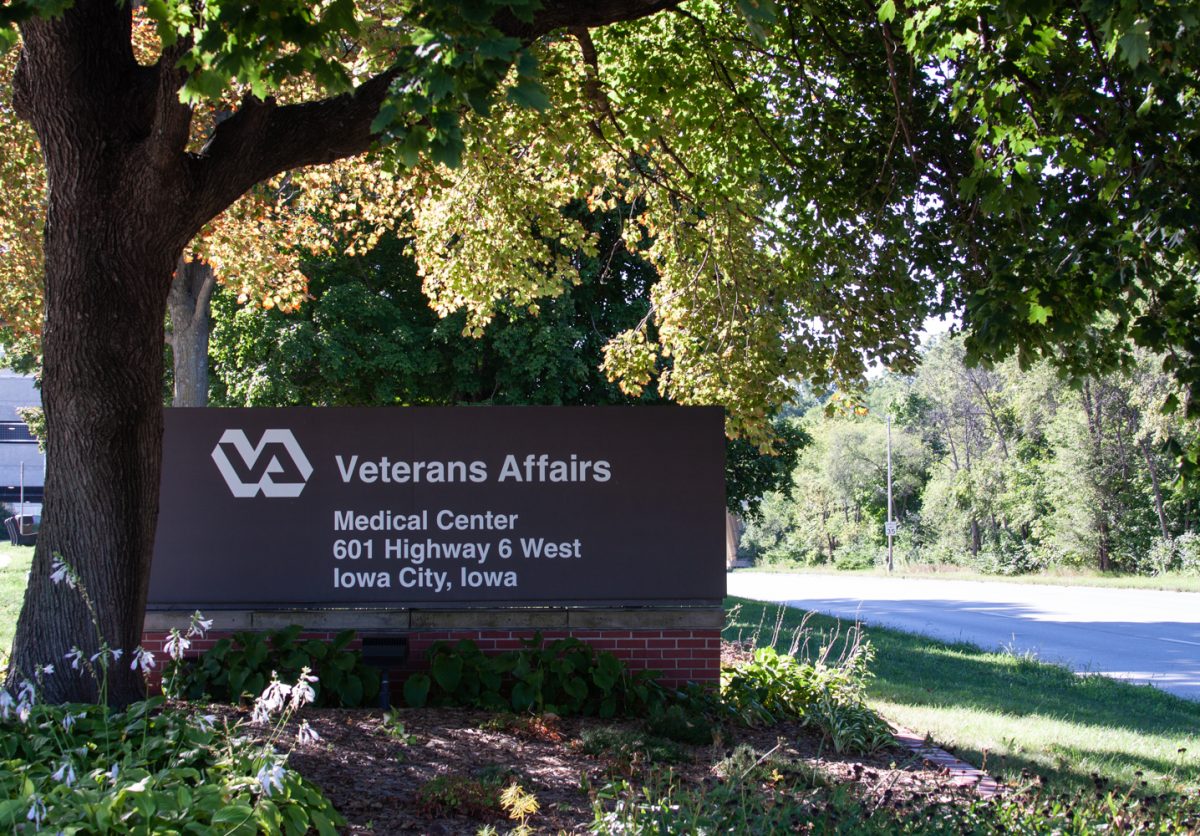 The outside of the Veteran Affairs Medical Center as seen on Monday, Sept. 6, 2021. Mandy Coates was appointed the new director of veteran affairs by the Johnson County Commission of Veterans Affairs.