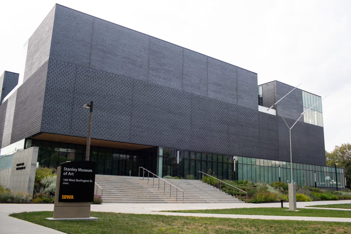 The Stanley Museum of Art is seen in Iowa City, on Sunday, July 23, 2023. 