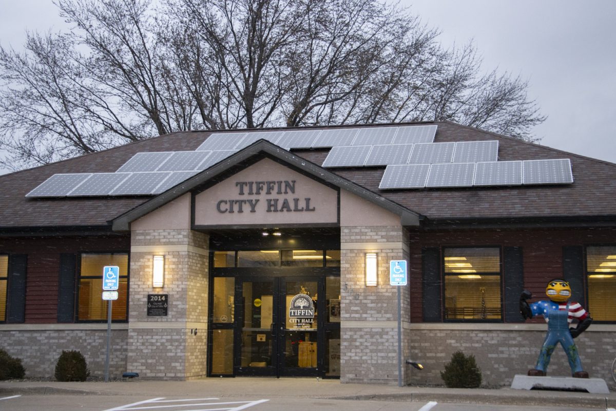 The Tiffin City Hall is seen on Wednesday, Nov. 20, 2024. 