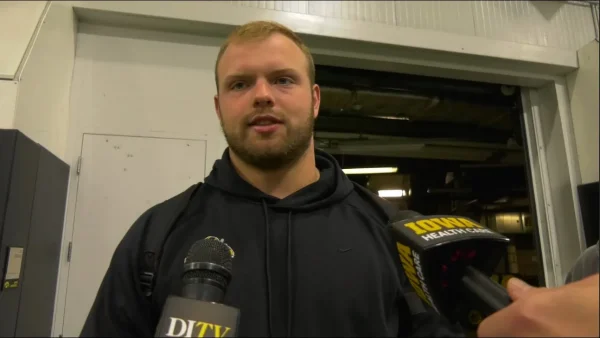 DITV Sports: Hawkeye Football Players Give Their Thoughts of the Importance of Voting