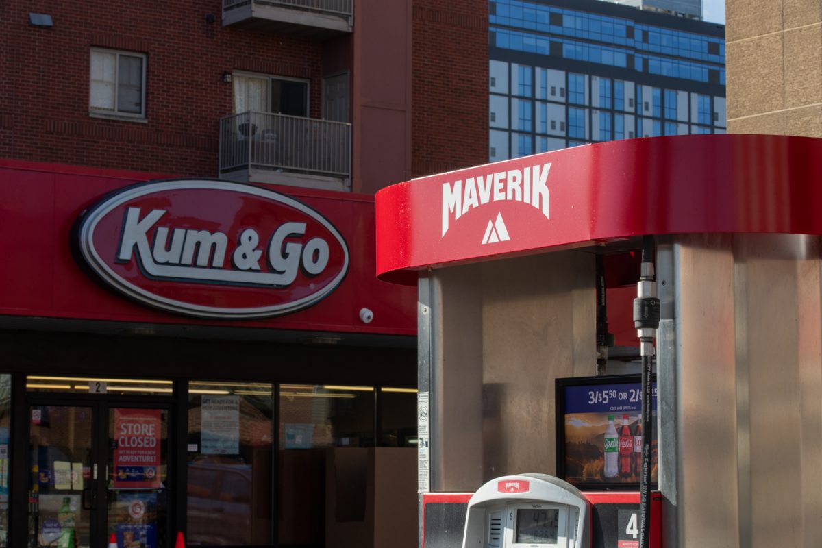 The Maverik Gas Station on Burlington Street in Iowa City is seen under construction on Tuesday, Nov. 4, 2025. The rebrand from Kum & Go to Maverik began in Iowa in early October, with this location reopening on Tuesday, Nov. 4, 2025.