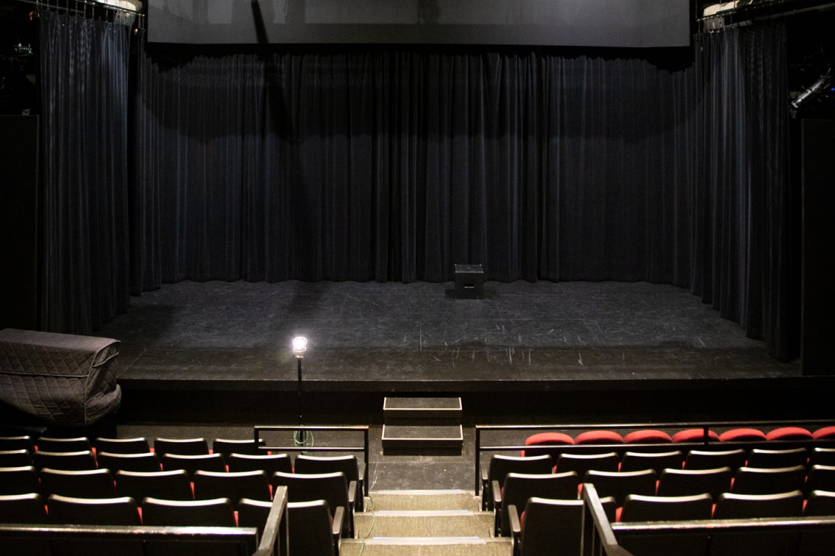 Casting and auditions space for the University of Iowa Theatre Arts is seen in the Theatre Building Iowa City, Iowa on Tuesday, Dec. 3, 2025. The University has around one-hundred audition participants per event.