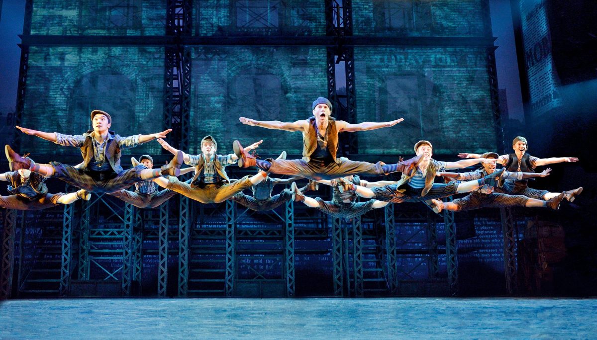 Original company, North American Tour of NEWSIES. ©Disney. PHOTO BY: DEEN VAN MEER
