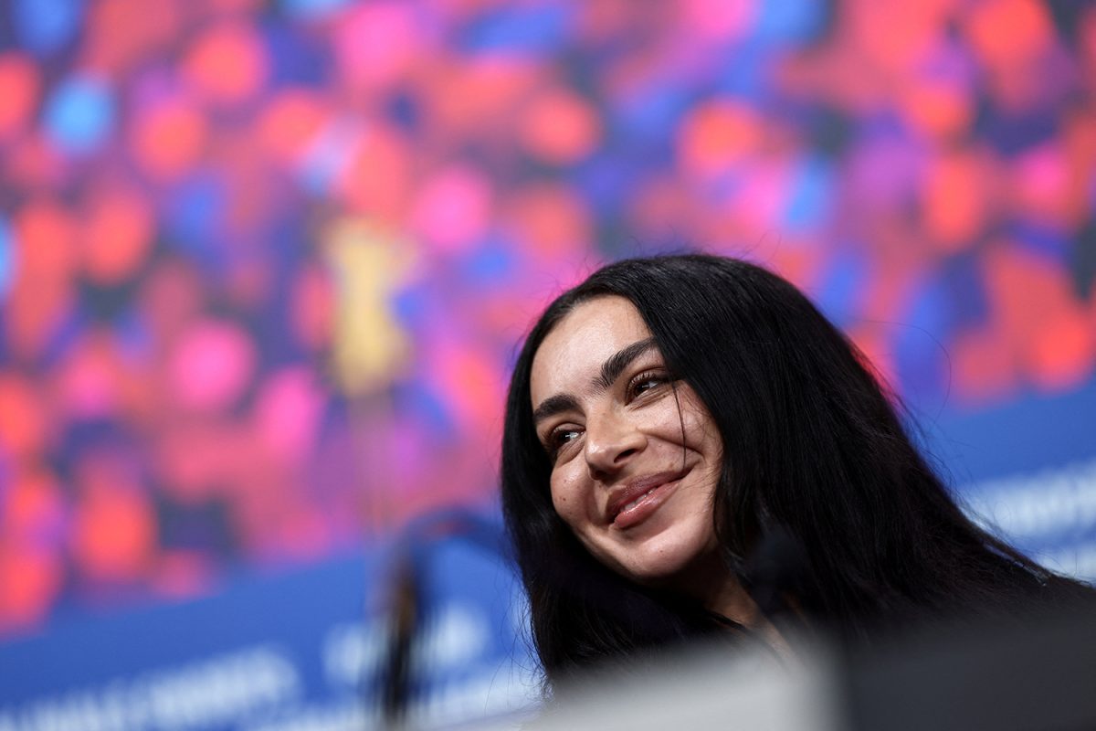 Charli xcx attends a press conference to promote the mockumentary 'The Moment' at the 76th Berlinale International Film Festival in Berlin, Germany February 14, 2026. REUTERS/Nadja Wohlleben