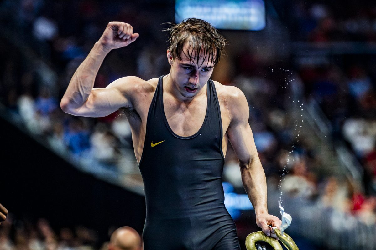 Photos: Iowa crowns seven All-Americans in Day Two of the NCAA Division One Wrestling Championships