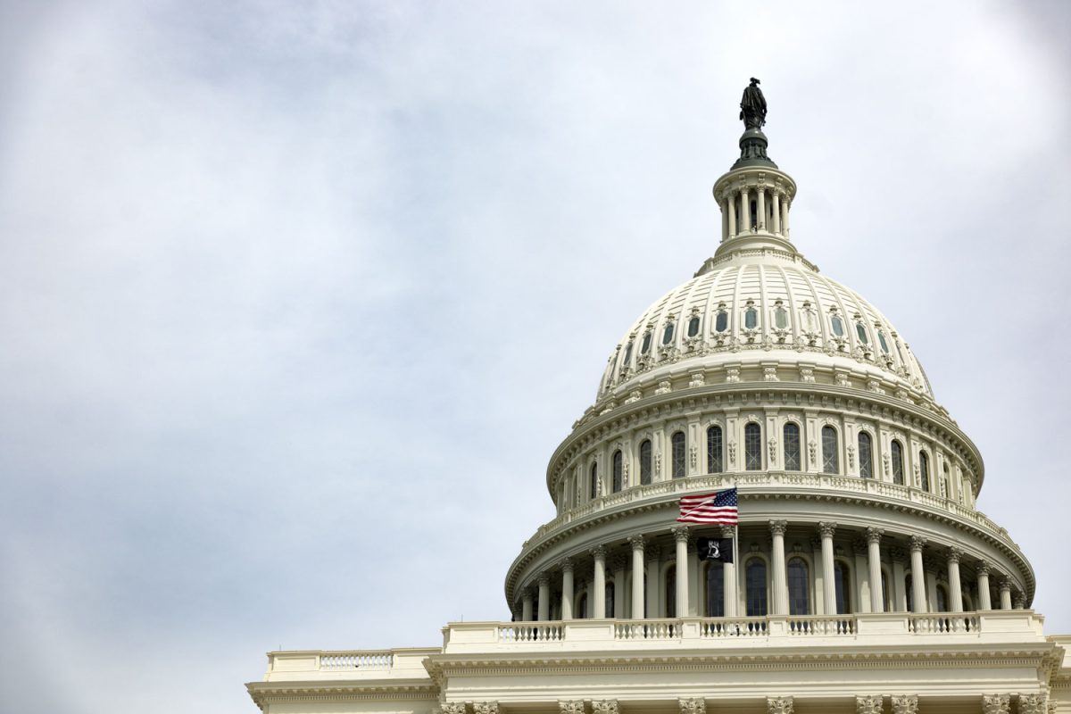 The U.S. Capitol Building is seen on Wednesday, April 15, 2026.