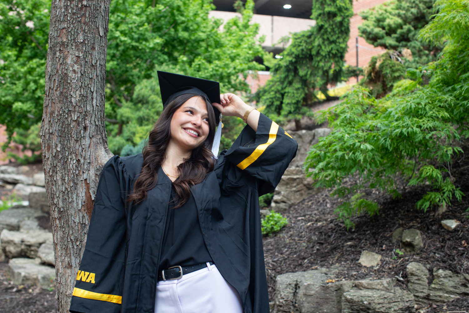 Bridge Iowa, Walk It Out president, Cielo Herrera, prepares for life post-graduation.