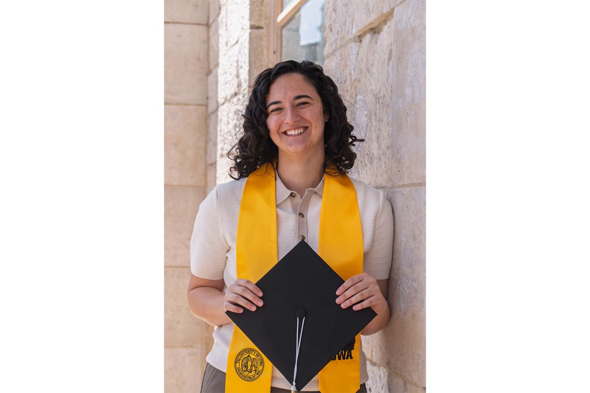 Isabelle Foland, The Daily Iowan Managing Digital & Projects Editor, will graduate with a degree in Journalism and Mass Communication with a minor in Spanish.